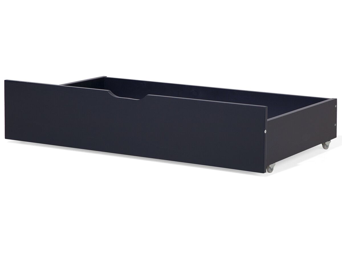 Beliani Conjunto de 2 cajones de cama Madera de pino RUMILLY 58x97