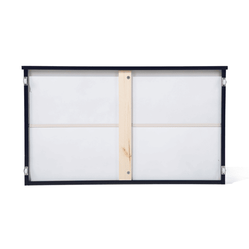 Conjunto de 2 gavetas de arrumação para cama Pinho RUMILLY Azul marinho