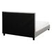 Beliani Cama Poliéster LA ROCHELLE 147x218 Beliani Cama Poliéster LA ROCHELLE 147x218 Gris Claro
