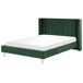 Beliani Cama Terciopelo VILLETTE 185x222 Beliani Cama Terciopelo VILLETTE 185x222 Beige