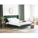 Beliani Cama Terciopelo VILLETTE 185x222 Beliani Cama Terciopelo VILLETTE 185x222 Beige
