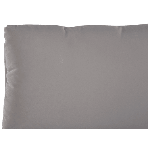 Cama baú Veludo BATILLY 160 x 200 cm Cinzento claro