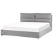 Beliani Cama con almacenaje Terciopelo BATILLY 194x224 Beliani Cama con almacenaje Terciopelo BATILLY 194x224 Beige
