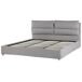 Beliani Cama con almacenaje Terciopelo BATILLY 194x224 Beliani Cama con almacenaje Terciopelo BATILLY 194x224 Beige