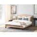 Beliani Cama Poliéster MONTPELLIER 189x213 Beliani Cama Poliéster MONTPELLIER 189x213 Beige