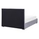 Beliani Cama con almacenaje Terciopelo ROUEN Beliani Cama con almacenaje Terciopelo ROUEN Gris Oscuro