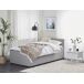 Beliani Cama nido Poliéster MARMANDE 96x214 Beliani Cama nido Poliéster MARMANDE 96x214 Gris Claro