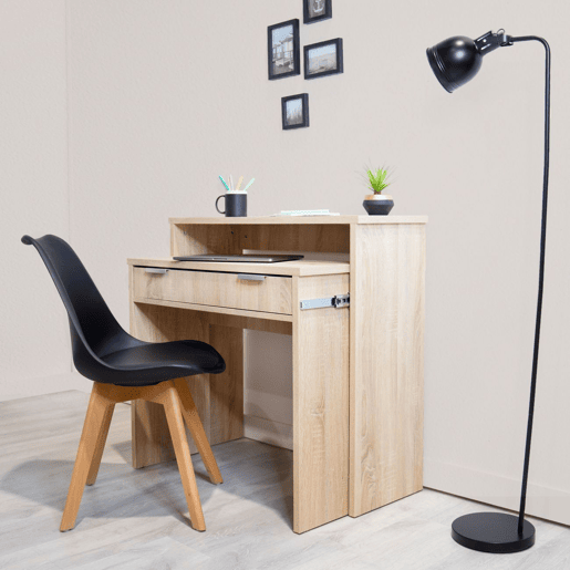 Mesa de consola Aput Cambria 33 (cerrada), 63,4 (abierta) x 87,5 x 90 cm