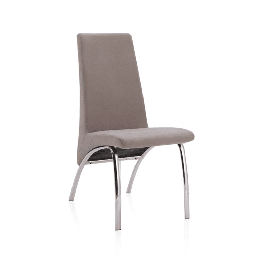 Conjunto de 2 cadeiras de jantar Lise Tex Marengo 44 x 95 x 61 cm
