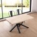 Mesa Xena 80x80 Mesa Xena 80x80 Negro/ Madera