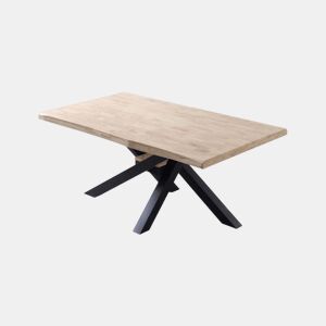 Mesa de jantar Xena Fit 180 Preto - Carvalho 180 x 76 x 100 cm