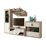 Salão Nuka V10 Cambria - Branco 300 x 193,2 x 41,4 cm
