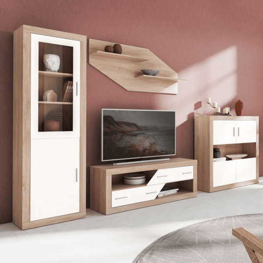Salão Nuka V10 Cambria - Branco 300 x 193,2 x 41,4 cm Salão Nuka V10 Cambria - Branco 300 x 193,2 x 41,4 cm
