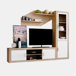 Salão Nuka V4 Cambria - Branco 240 x 193,2 x 41,4 cm