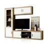 Salão Nuka V1 Cambria - Branco 240 x 193,2 x 41,4 cm