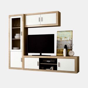 Salão Nuka V1 Cambria - Branco 240 x 193,2 x 41,4 cm