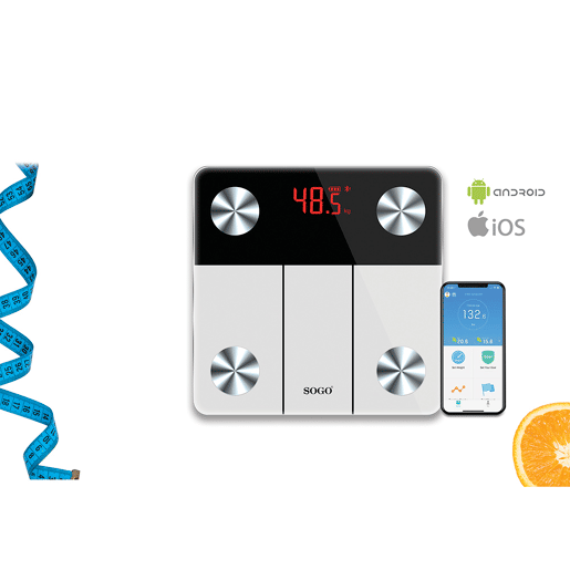 BALANÇA DE CASA DE BANHO INTELIGENTE COM BLUETOOTH MEDIDOR DE GORDURA CORPORAL E ÁGUA 180KG BALANÇA DE CASA DE BANHO INTELIGENTE COM BLUETOOTH MEDIDOR DE GORDURA CORPORAL E ÁGUA 180KG