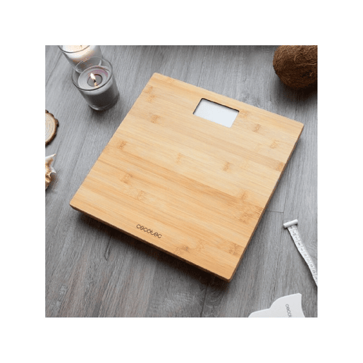 Cecotec Balança para casa de banho digital de grande superfície e alta precisão, com fita métrica. Cecotec Balança para casa de banho digital de grande superfície e alta precisão, com fita métrica.