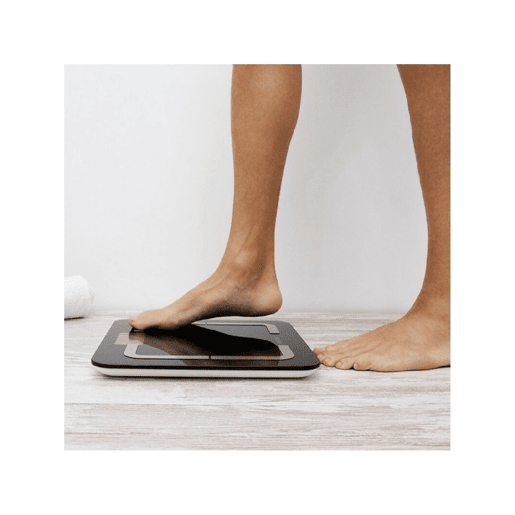 Cecotec Balança para casa de banho digital inteligente de alta precisão, com conectividade e fita métrica.