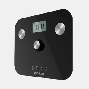 Cecotec Balança para casa de banho sem pilhas, inteligente de alta precisão e função bioimpedância.