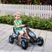 GoKart a Pedale PP, Metal HOMCOM GoKart a Pedale PP, Metal HOMCOM Azul