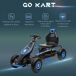 GoKart a Pedale PP, Metal HOMCOM GoKart a Pedale PP, Metal HOMCOM Azul