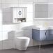 Armario de Baño HOMCOM, hogar - muebles de dormitorio 60 Armario de Baño HOMCOM, hogar - muebles de dormitorio 60 Blanco