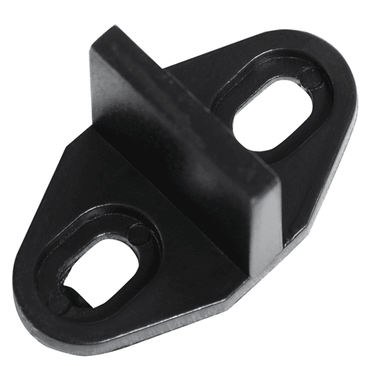HOMCOM Ferragem para Porta de Correr 200cm Kit de Acessórios para Porta Corredeira com 2 Trilhos de Aço de Carbono Carga Máxima 100kg 200x40x0,6cm Preto