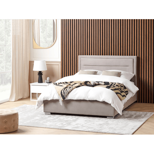 Beliani Cama baú Veludo ROUEN