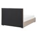 Beliani Cama con almacenaje Terciopelo ROUEN Beliani Cama con almacenaje Terciopelo ROUEN Gris Oscuro