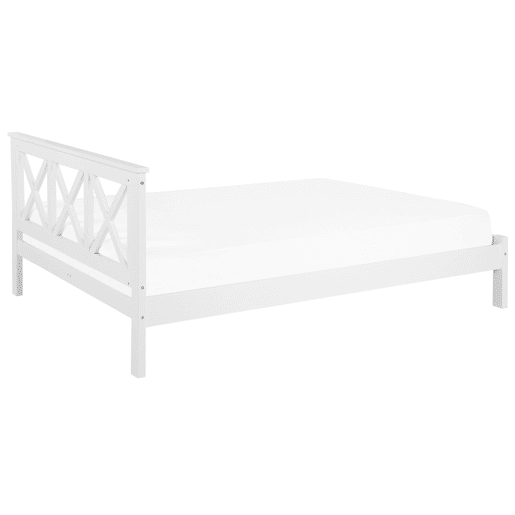 Cama Pinho TANNAY 180 x 200 cm Branco