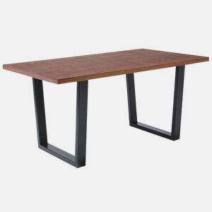 Mesa de jantar AUSTIN Nogueira escura 160 cm 90 cm