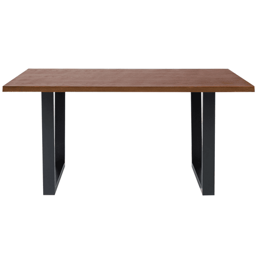 Mesa de jantar AUSTIN Nogueira escura 160 cm 90 cm