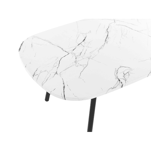 Mesa de centro BIDDLE Mármore branco