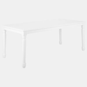 Mesa de jantar CARY Branco 180 cm 90 cm