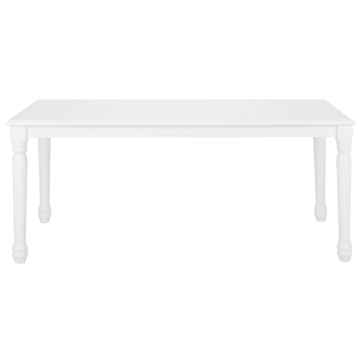 Mesa de jantar CARY Branco 180 cm 90 cm Mesa de jantar CARY Branco 180 cm 90 cm