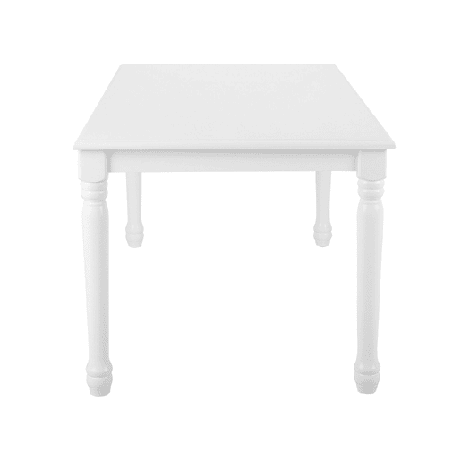 Mesa de jantar CARY Branco 180 cm 90 cm Mesa de jantar CARY Branco 180 cm 90 cm