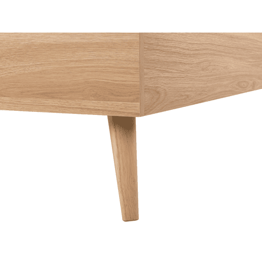 Cama SERRIS 160 x 200 cm Castanho claro