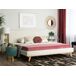 Beliani Cama con somier Chenilla TALENCE 198x218 Beliani Cama con somier Chenilla TALENCE 198x218 Beige