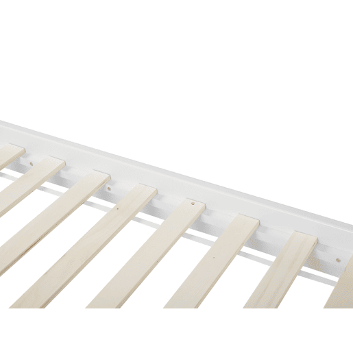 Cama Pinho TANNAY 140 x 200 cm Branco