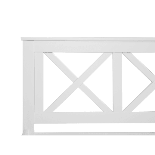 Cama Pinho TANNAY 140 x 200 cm Branco