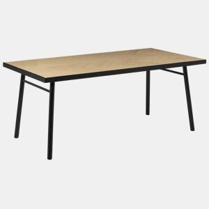 Mesa de jantar IVORIE Freixo claro 180 cm 90 cm
