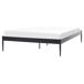 Beliani Cama Acero VAURS 167x206 Beliani Cama Acero VAURS 167x206 Negro