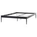 Beliani Cama Acero VAURS 167x206 Beliani Cama Acero VAURS 167x206 Negro