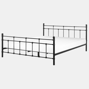 Cama Metal LYNX 160 x 200 cm Preto