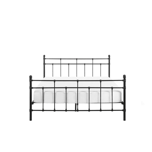 Cama Metal LYNX 160 x 200 cm Preto
