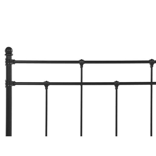 Cama Metal LYNX 160 x 200 cm Preto