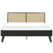 Beliani Cama Ratán, Tablero de partículas MONPAZIER 167x209 Beliani Cama Ratán, Tablero de partículas MONPAZIER 167x209 Marrón