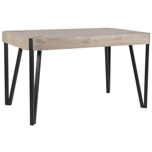 Mesa de jantar CAMBELL Taupe 130 cm 80 cm