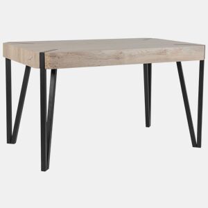 Mesa de jantar CAMBELL Taupe 130 cm 80 cm